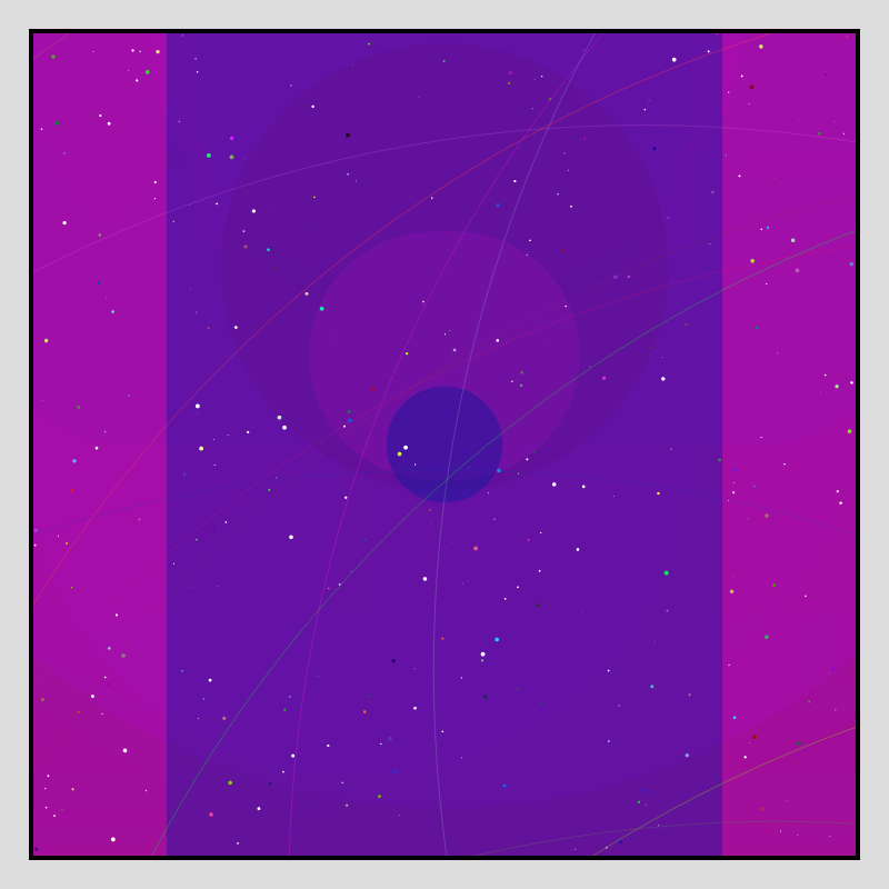 Color Field Starry B #178