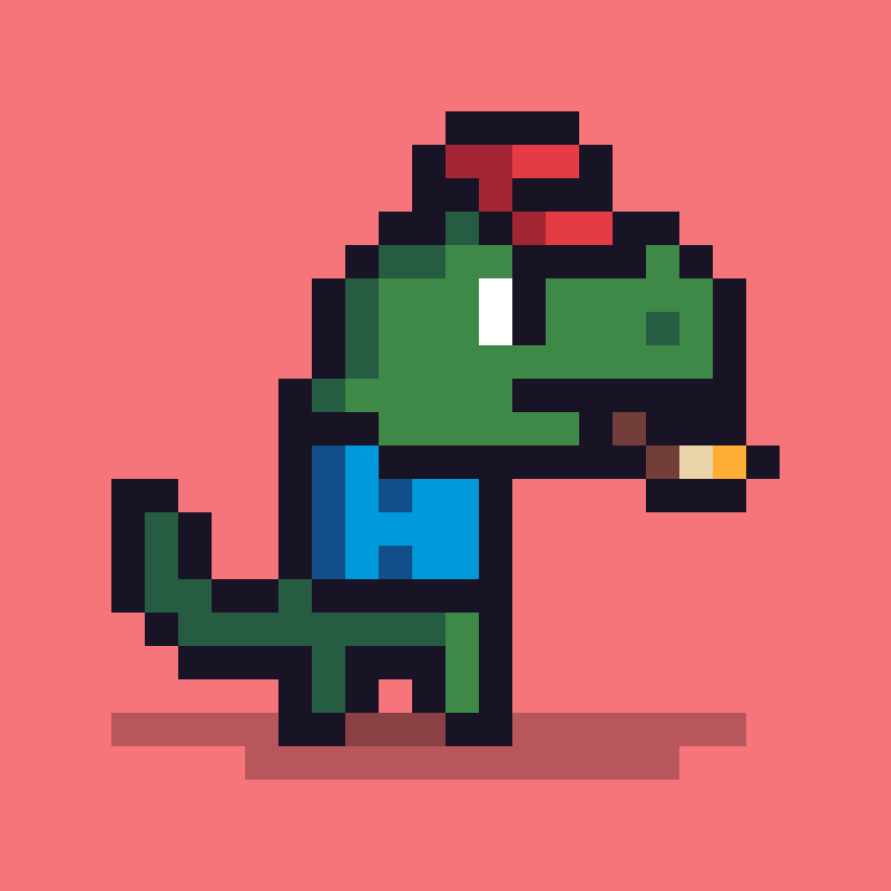 Pixel Dinos #37