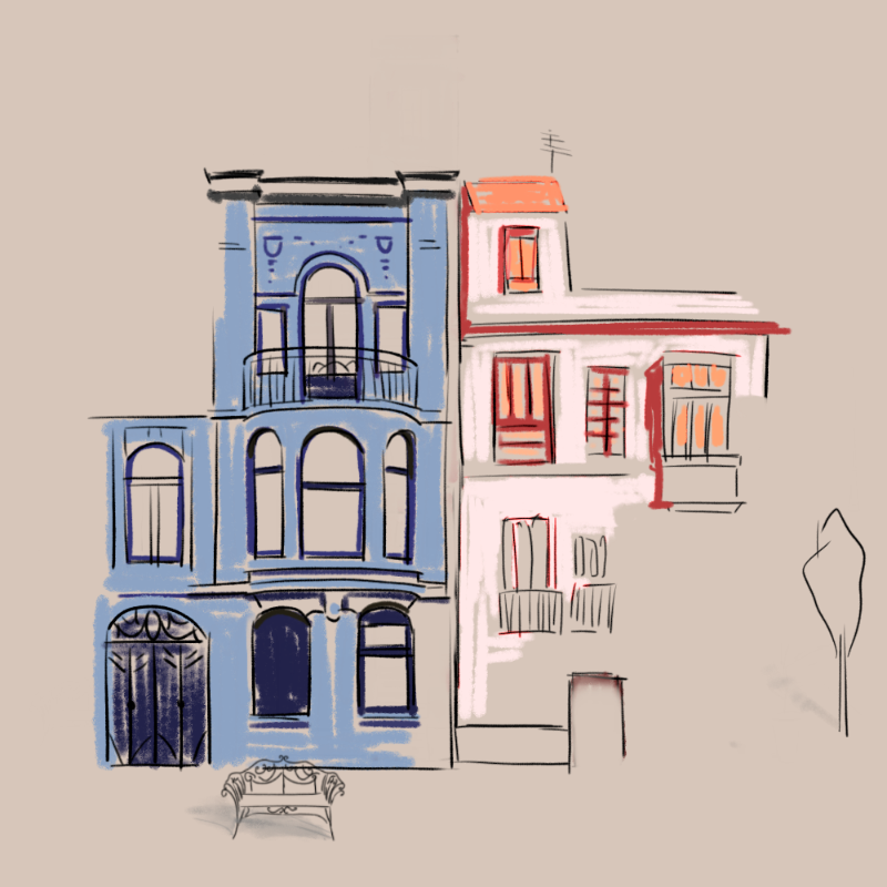 Architectural sketches #7