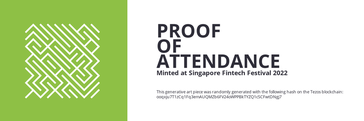 SFF2022 Proof of Attendance Token #233