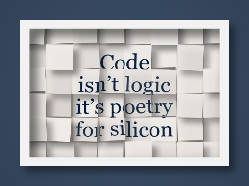 The Metaphor Machine #25151