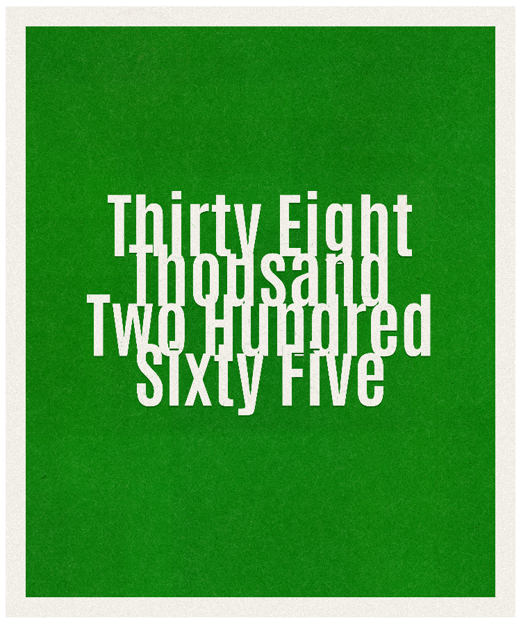 Count #38265