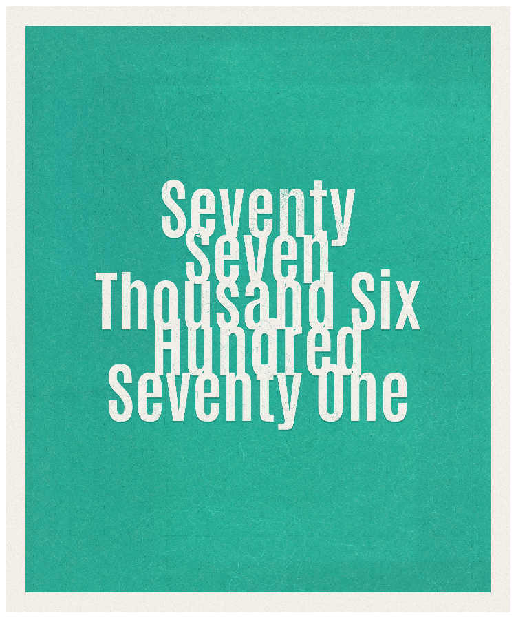Count #77671