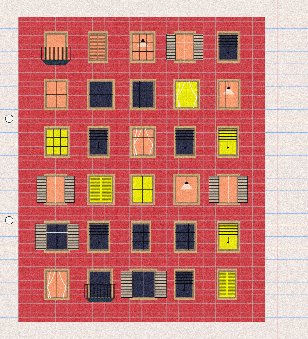 sketchbook page 9: windows #55