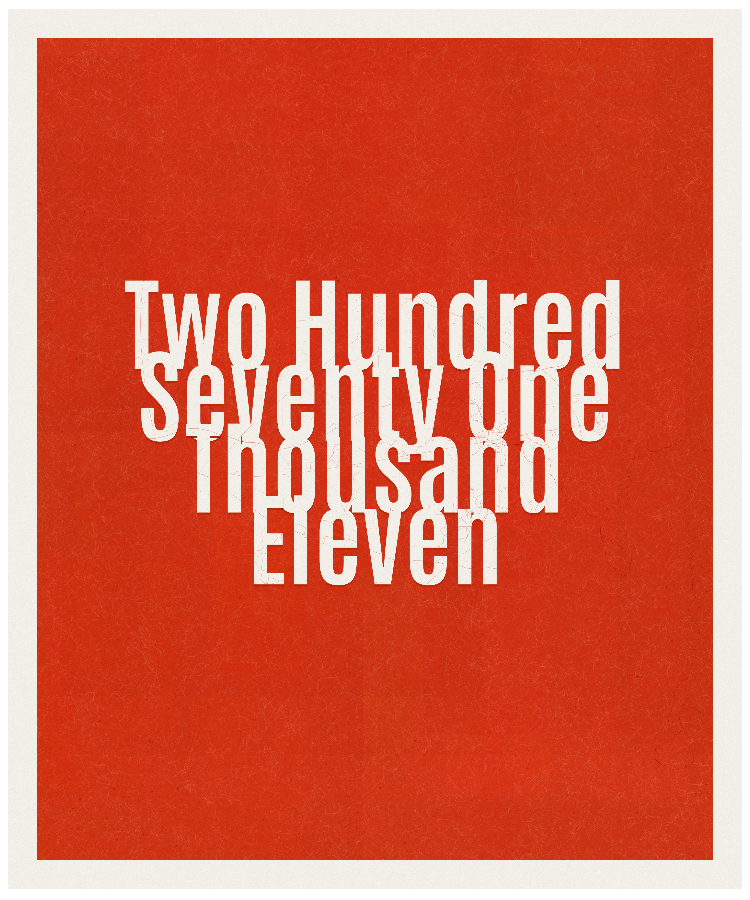 Count #271011