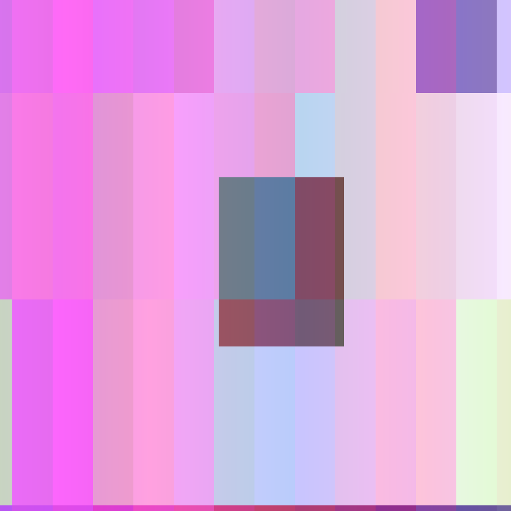 Pixelated Cotton Candy #1