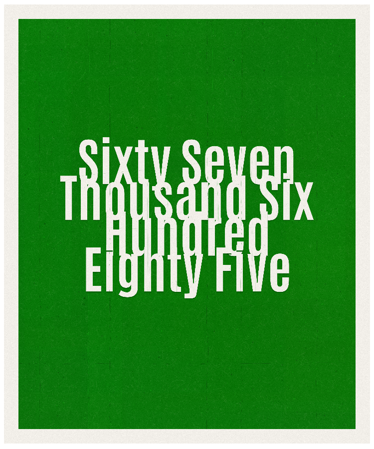 Count #67685