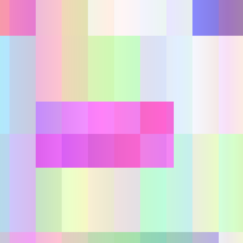 Pixelated Cotton Candy #10