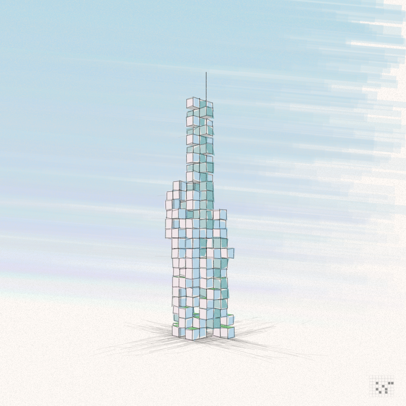 Cellular Skyscrapers #166