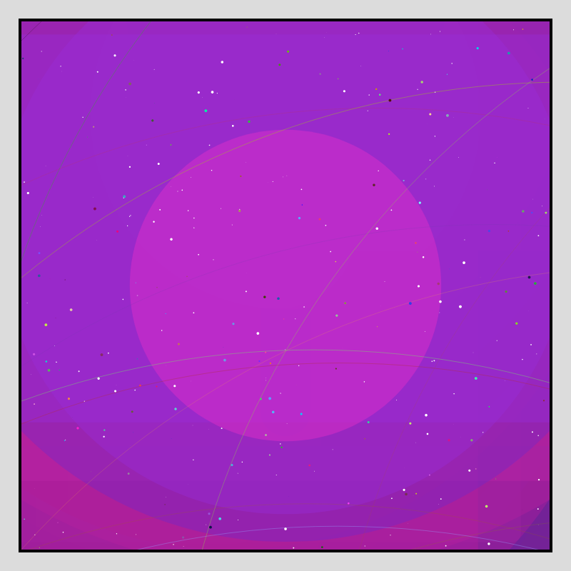 Color Field Starry B #200