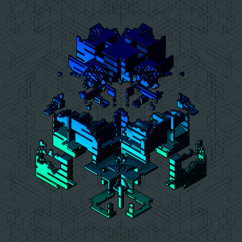 Isofrag generator series I #455