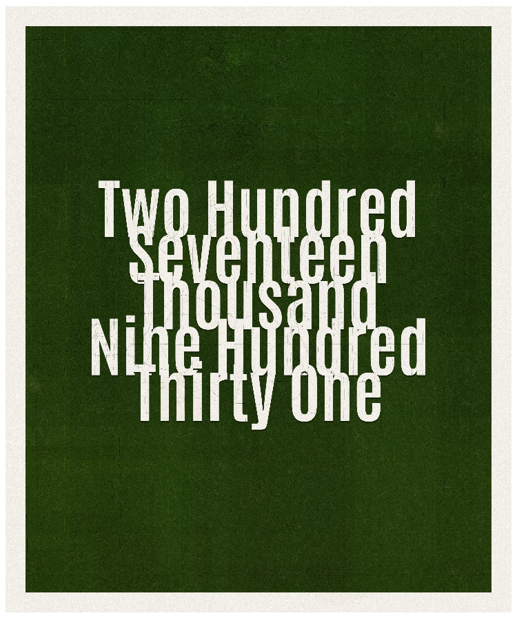 Count #217931