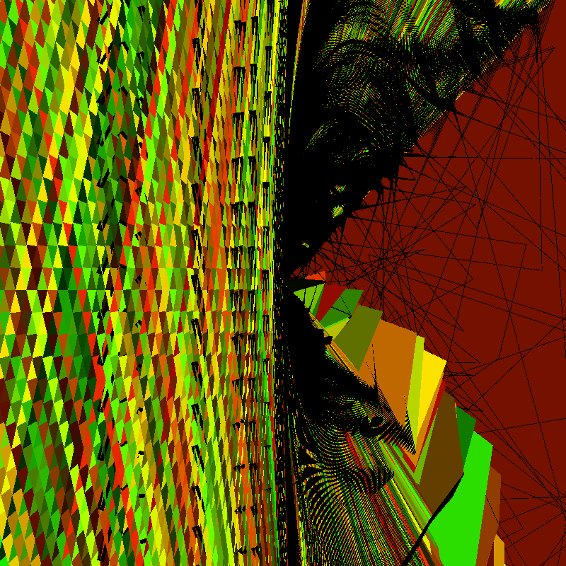 p5.js Descending a Staircase #8