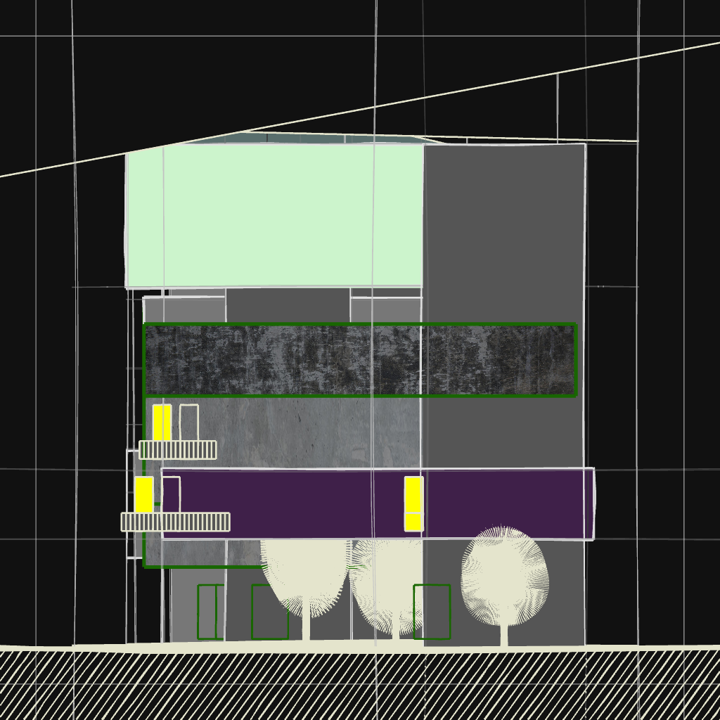 Architectural Sketches (Midnight edition) #54