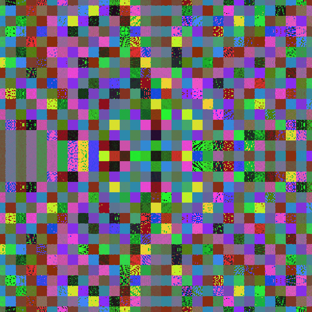 glitched quilt sq #3