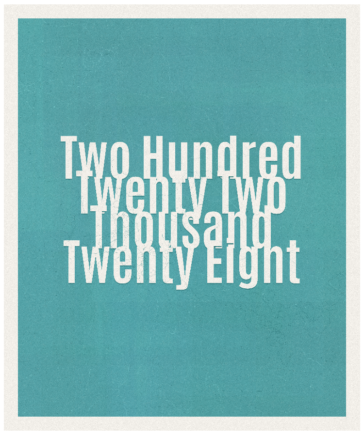Count #222028