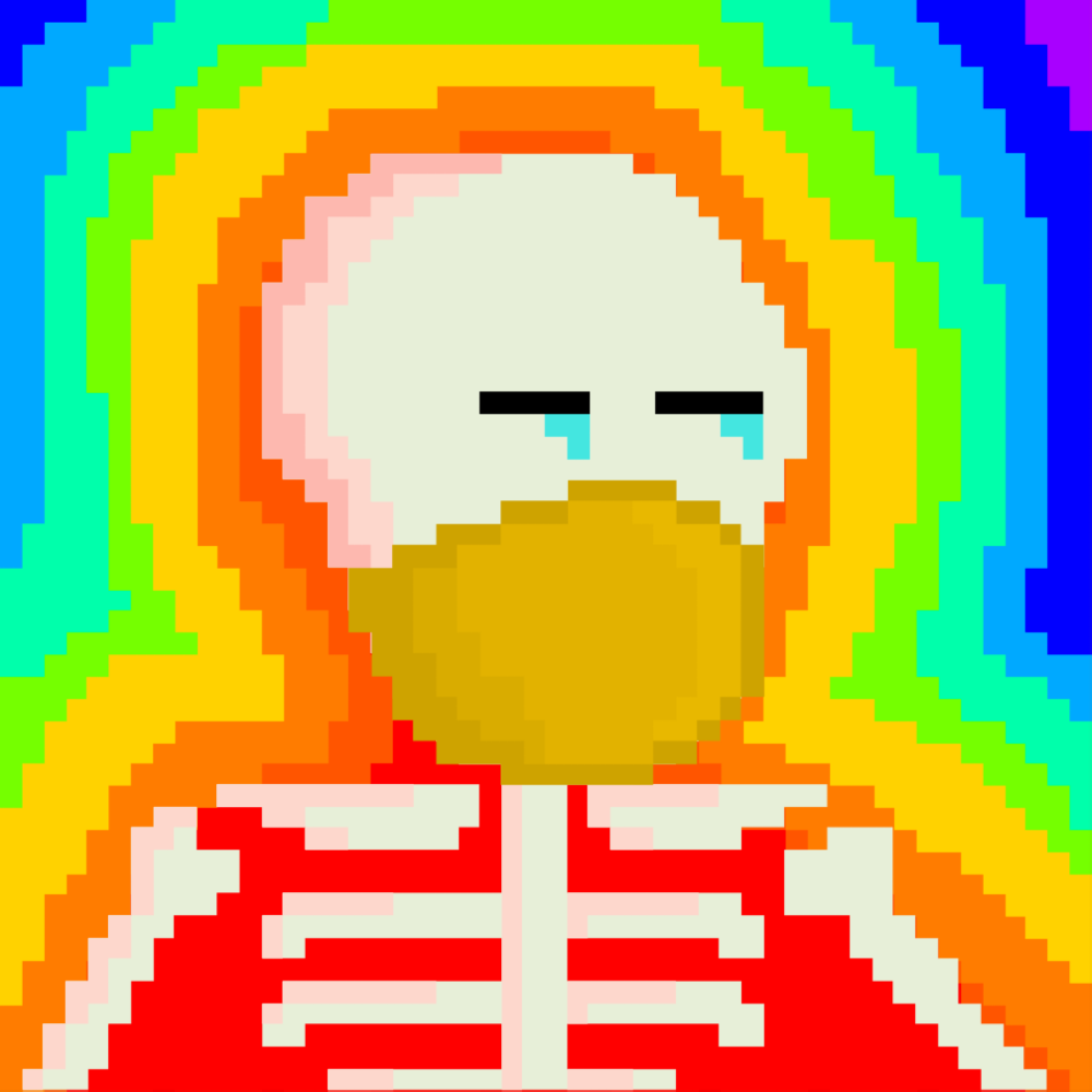 PIXEL SKULLETTI 1 #41
