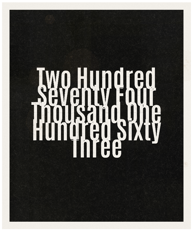 Count #274163