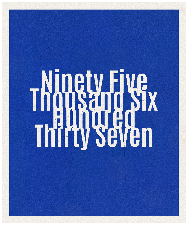 Count #95637