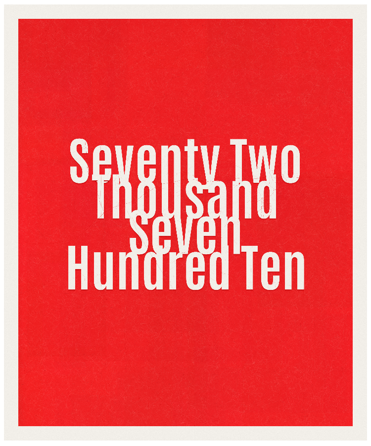 Count #72710