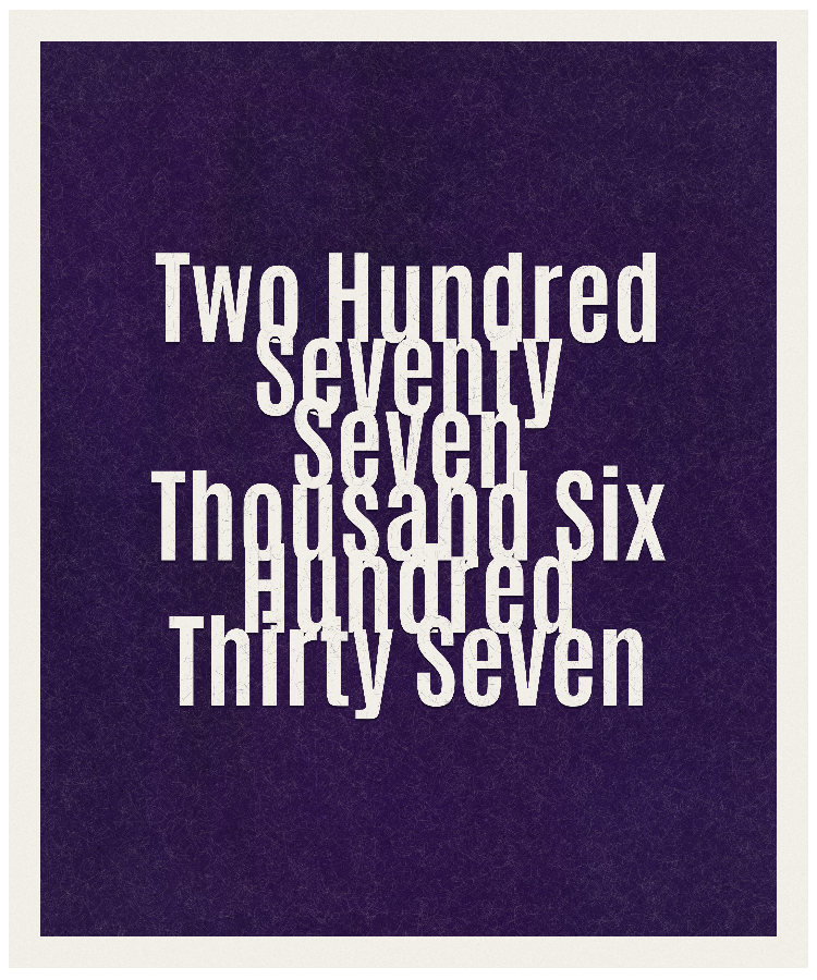 Count #277637
