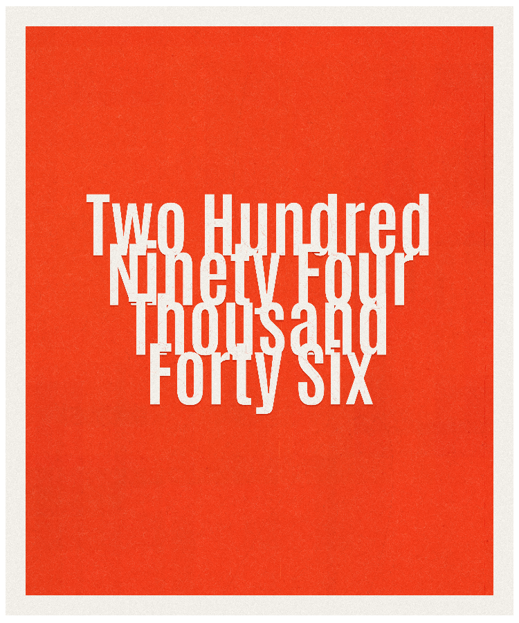 Count #294046