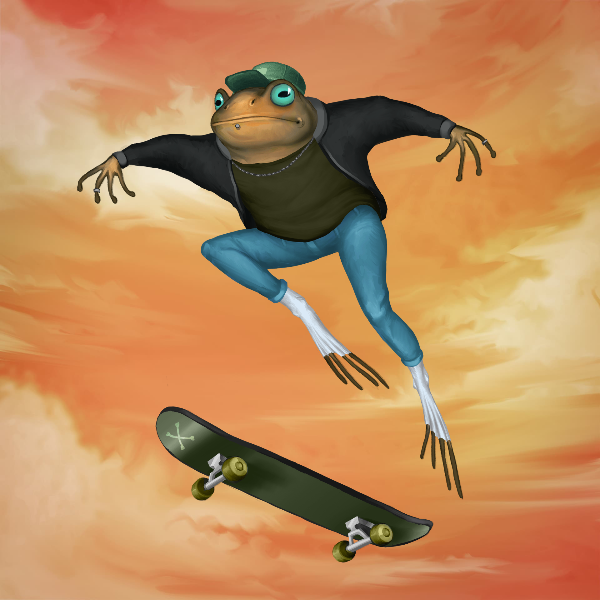 SKATER FROGS 🐸 #4