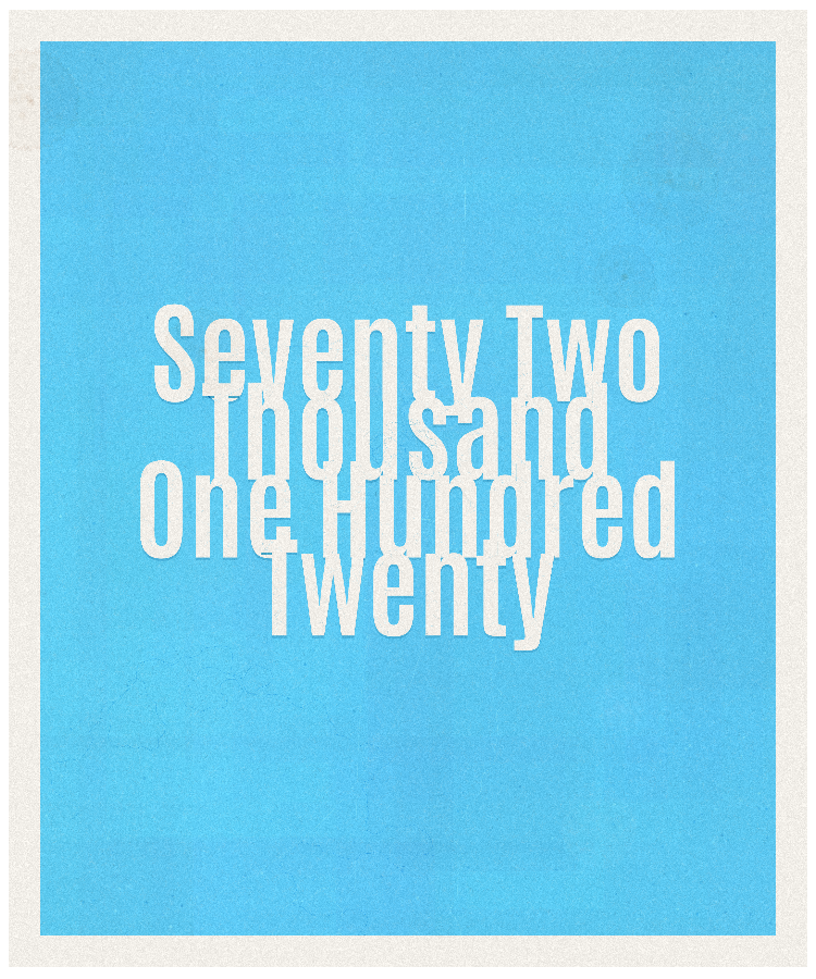 Count #72120