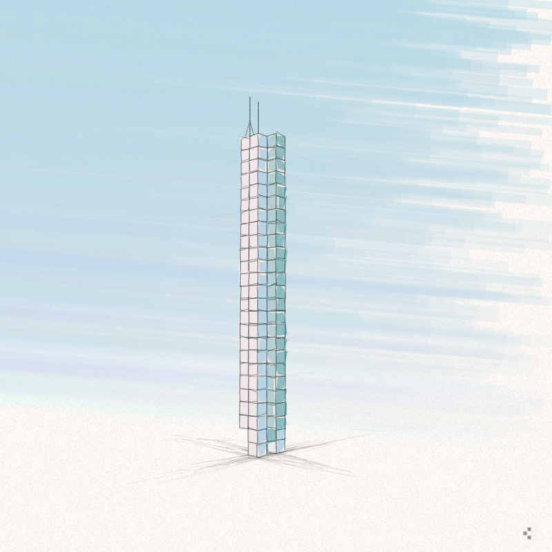 Cellular Skyscrapers #242