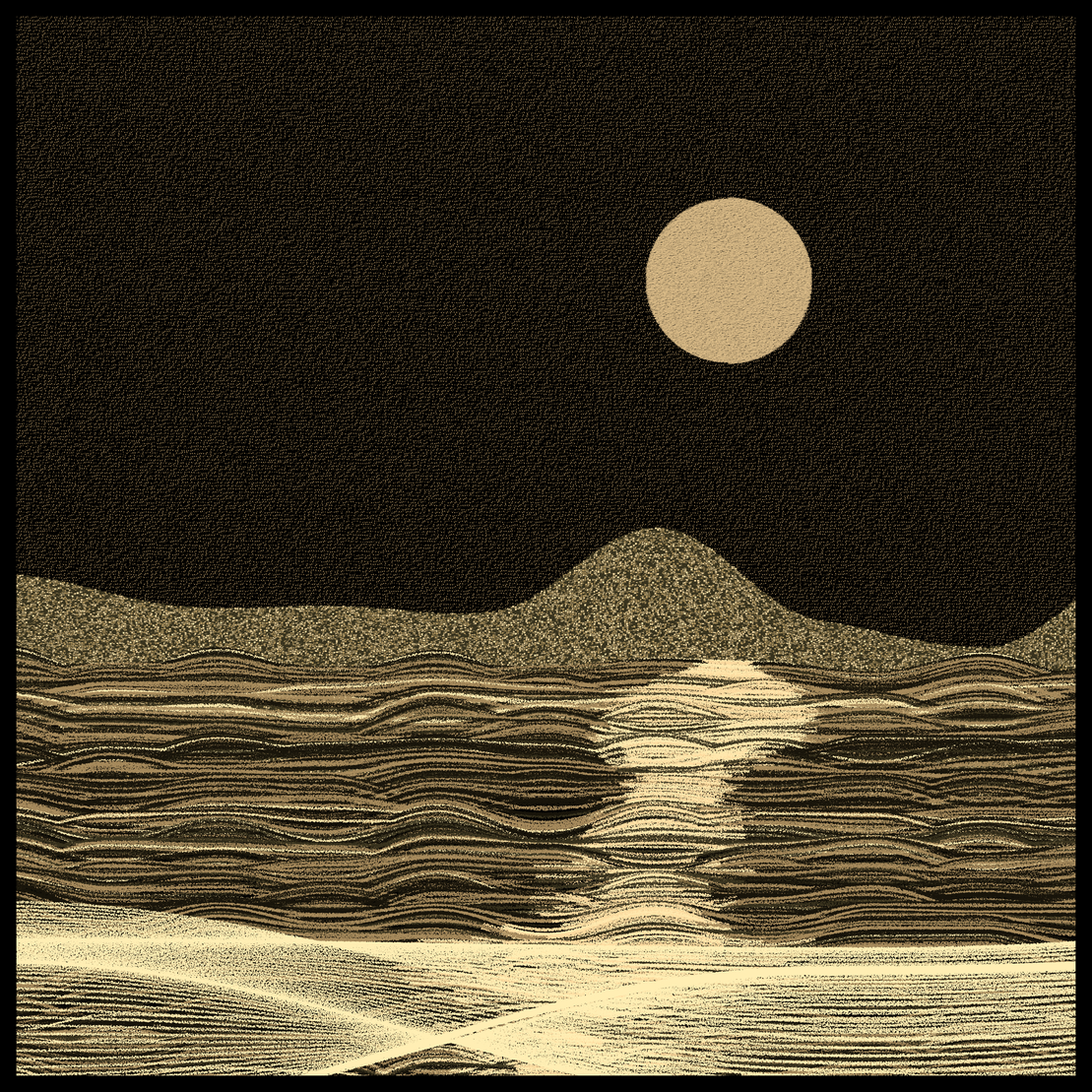 Moonlit Sea #149