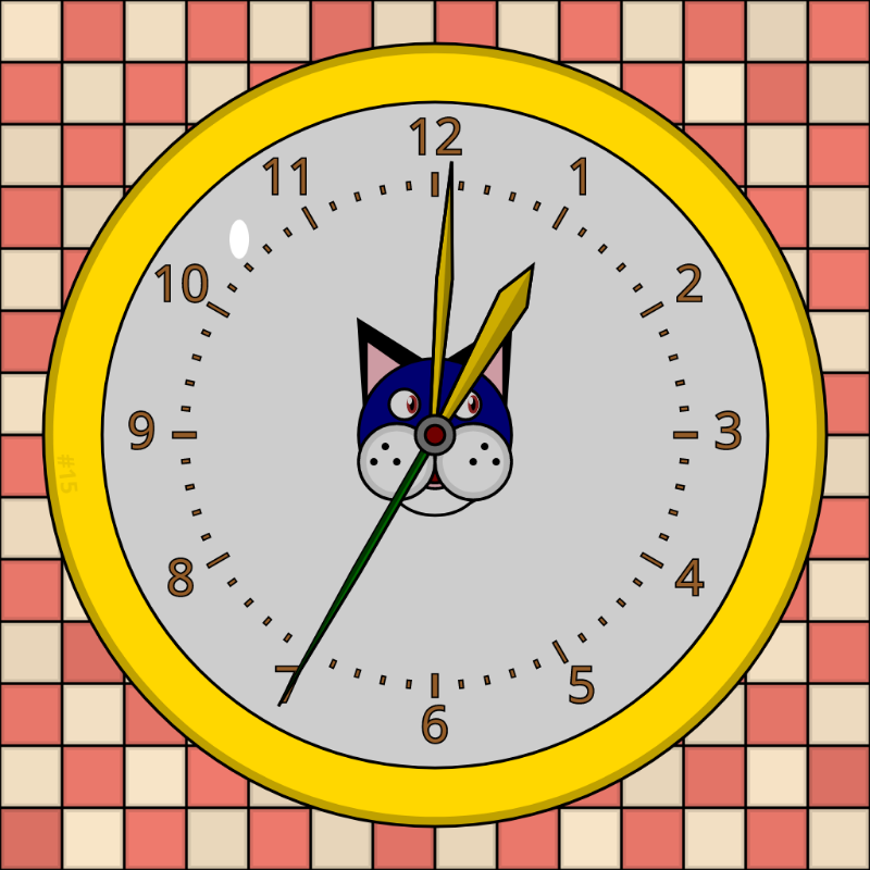 The Shifting Clockscape #15