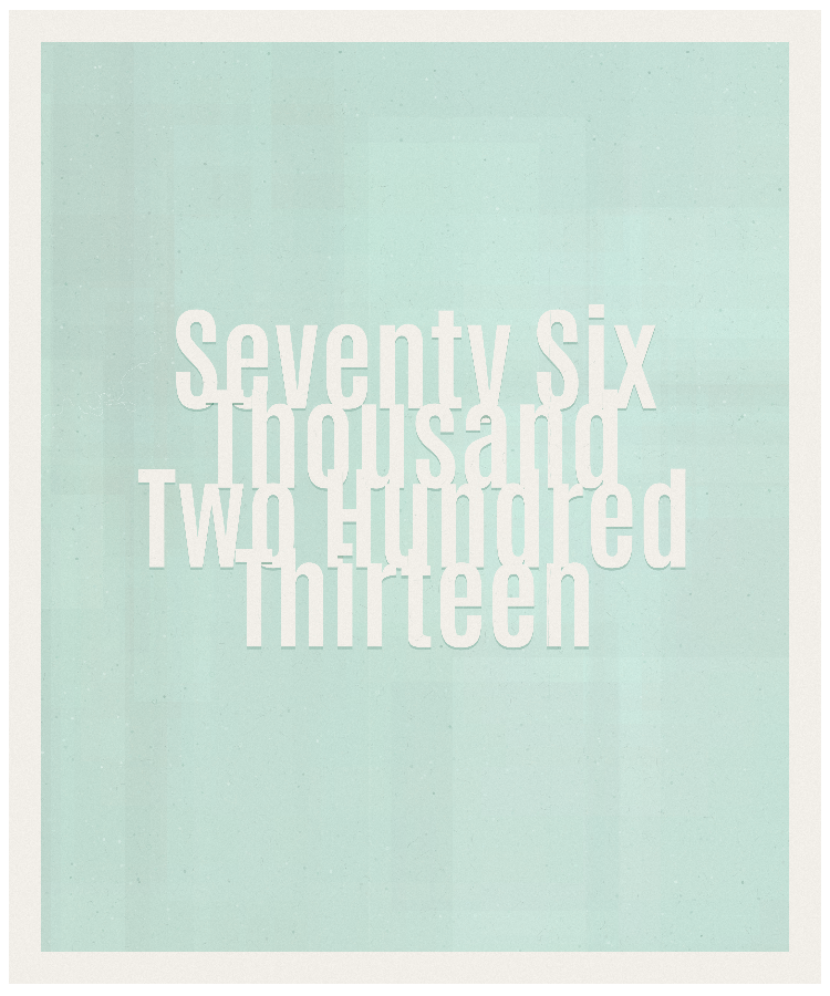 Count #76213