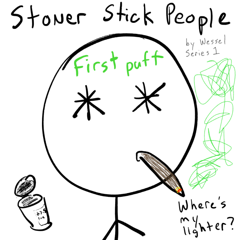 Stoner Stick People #134