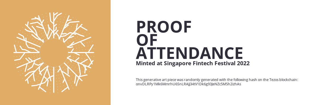 SFF2022 Proof of Attendance Token #30