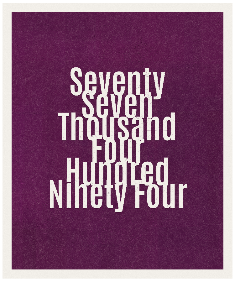 Count #77494