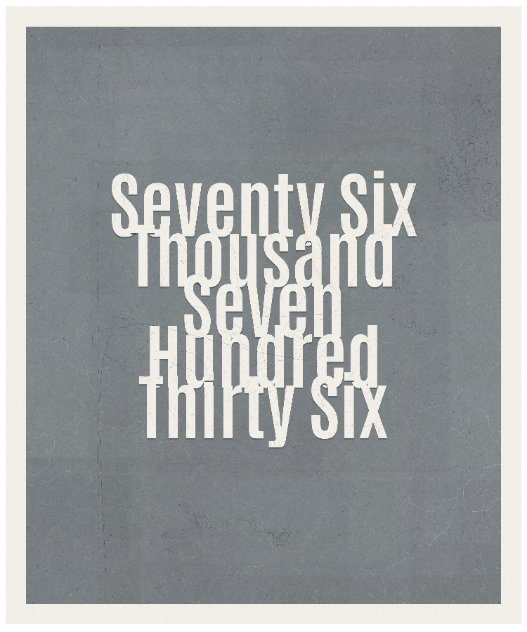 Count #76736