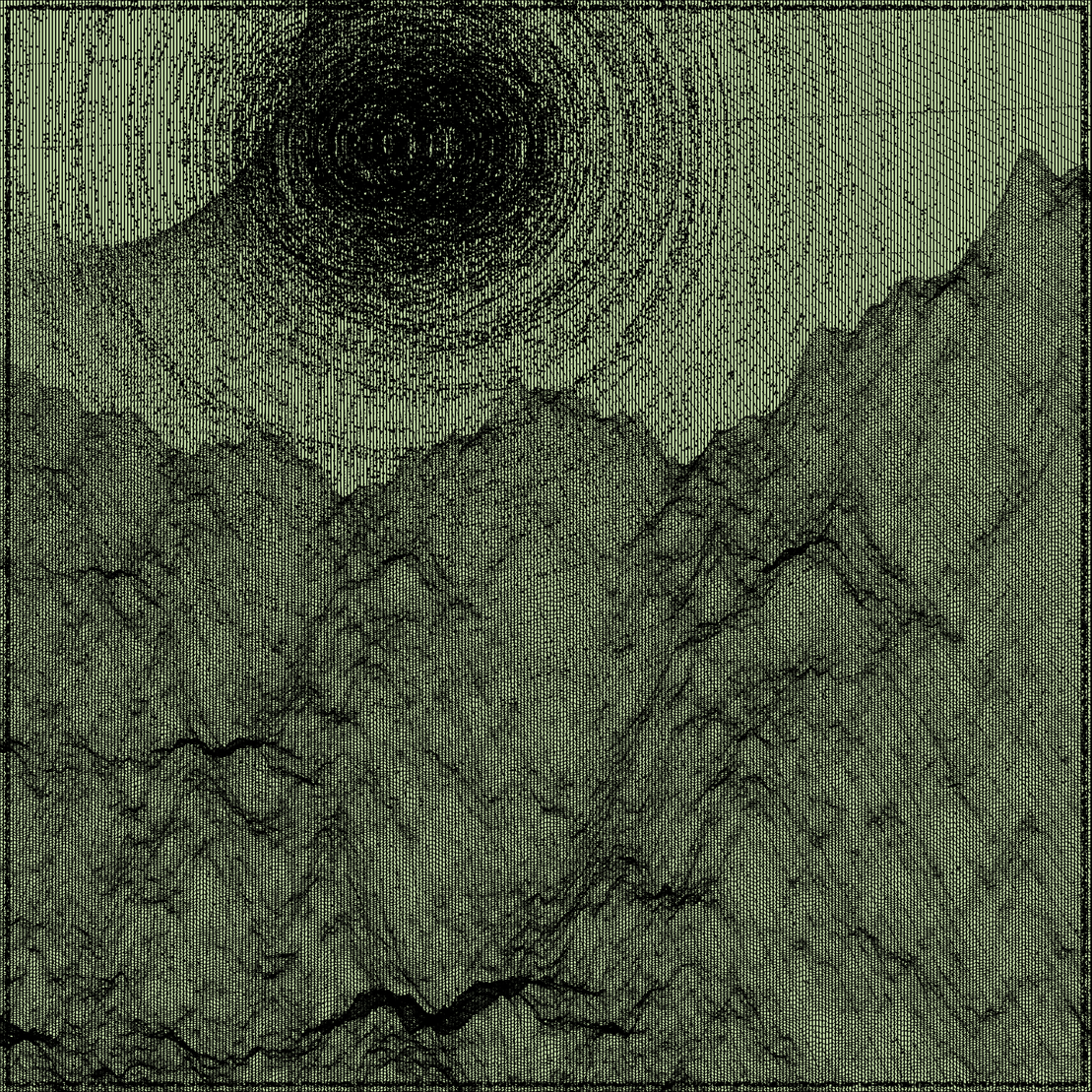 Surreal classic generative landscape #54