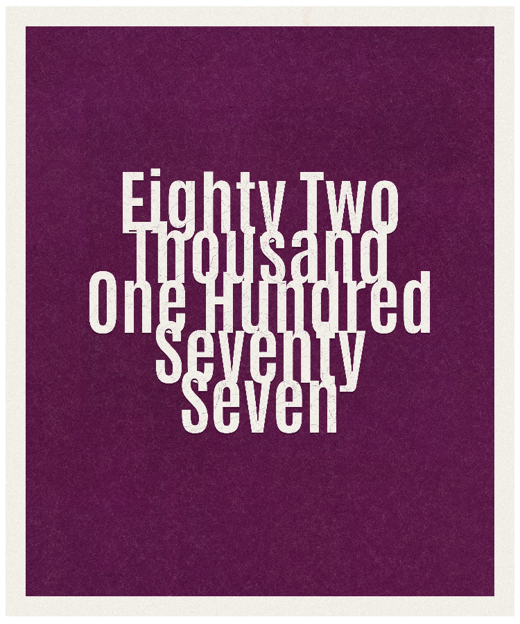 Count #82177