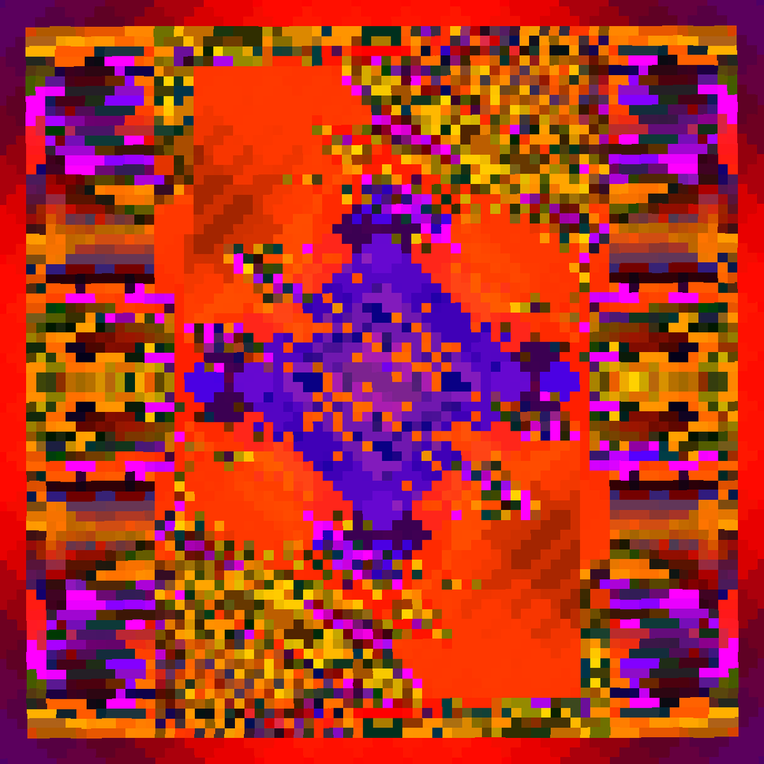 Psychedelic Dance of Pixels #39