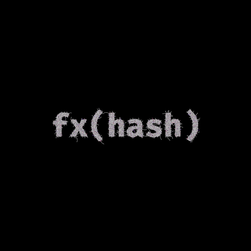 FXHASH Generative Logo #47