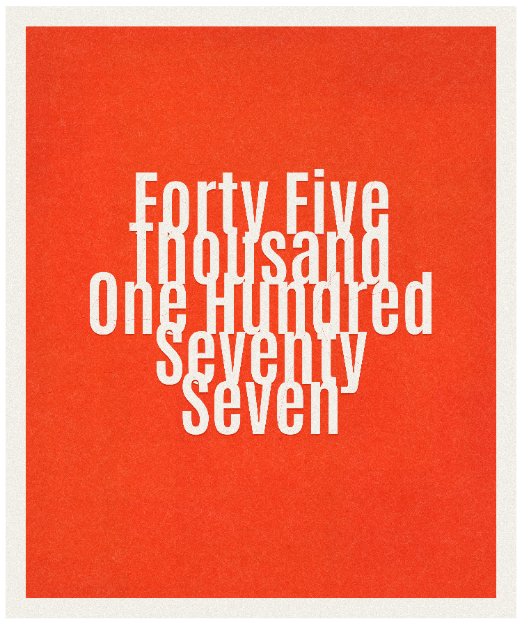 Count #45177