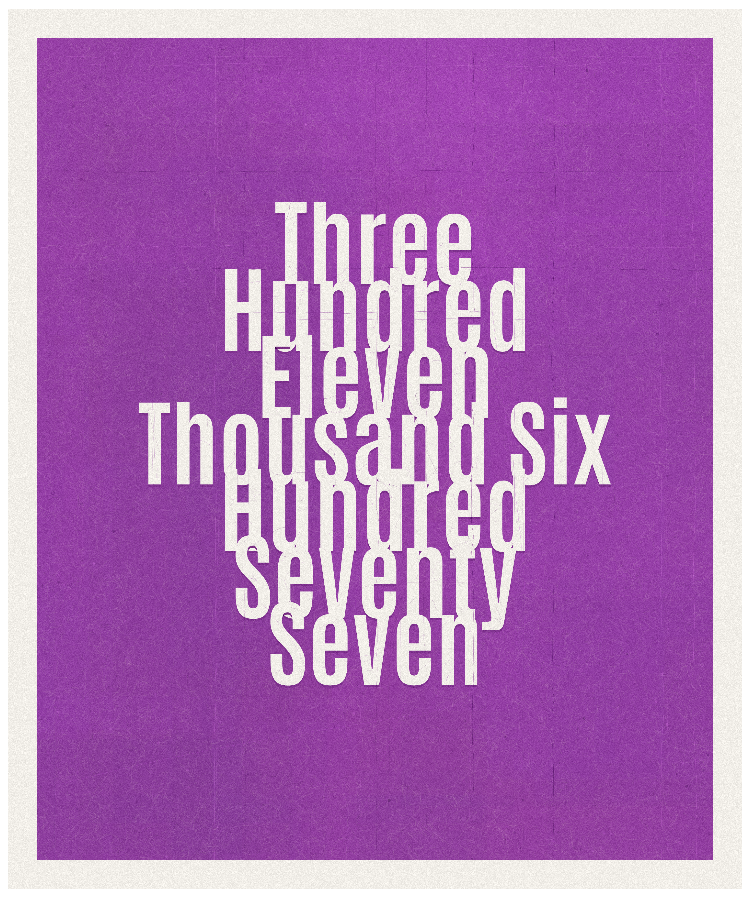 Count #311677