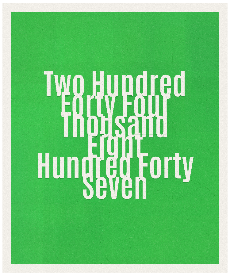 Count #244847