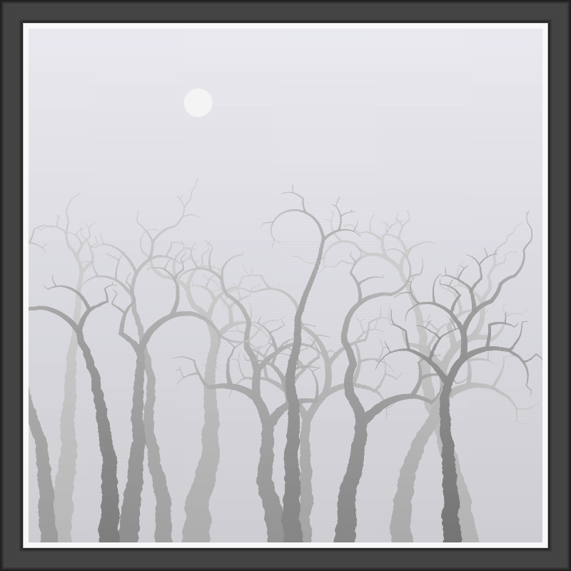 The Foggy Trees #124