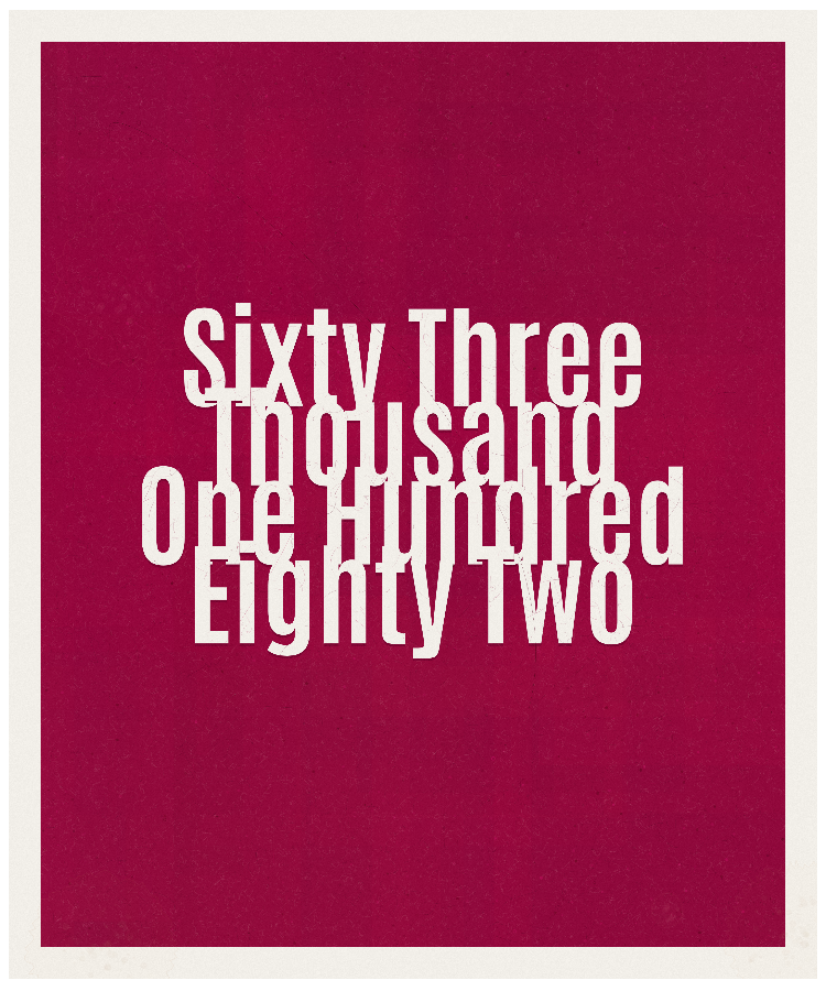 Count #63182