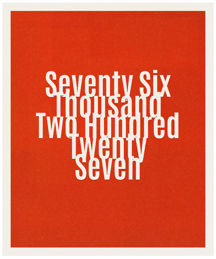 Count #76227