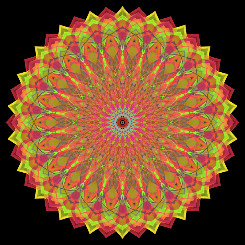 Morphing Mandala - #fxhashturnsone charity #55