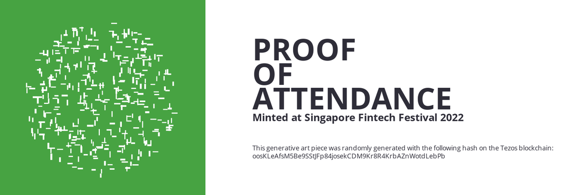 SFF2022 Proof of Attendance Token #175