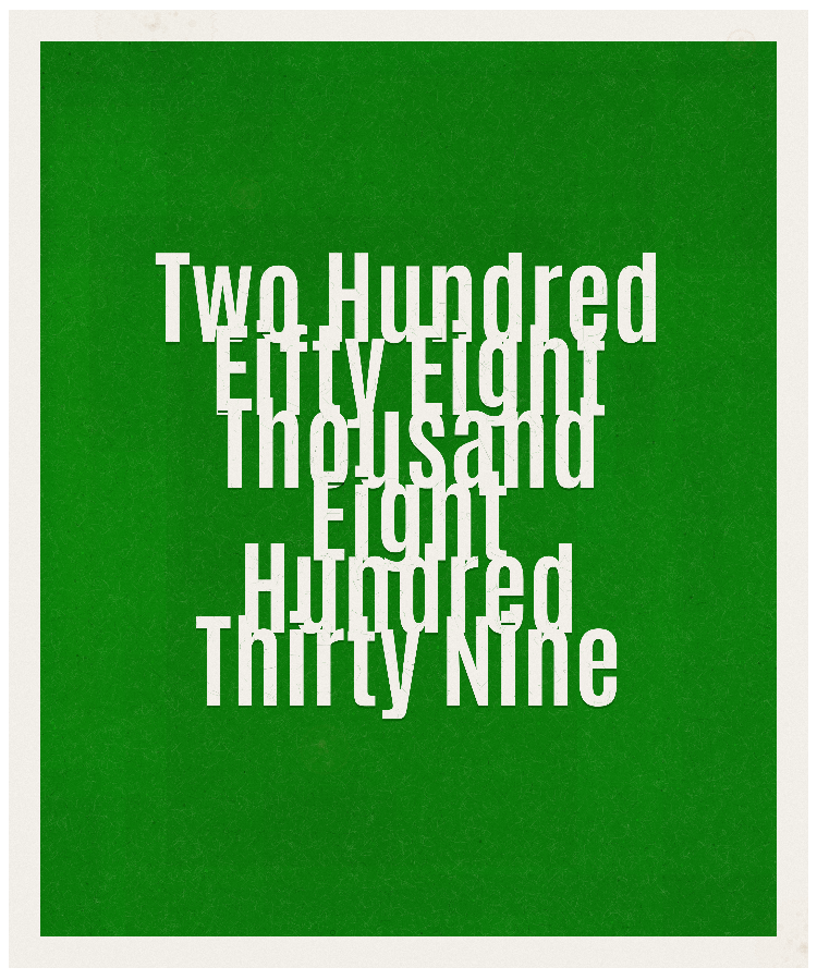 Count #258839