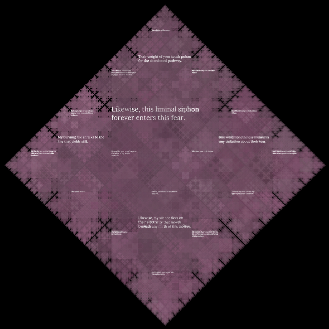 Diamond Fractal Fire #159